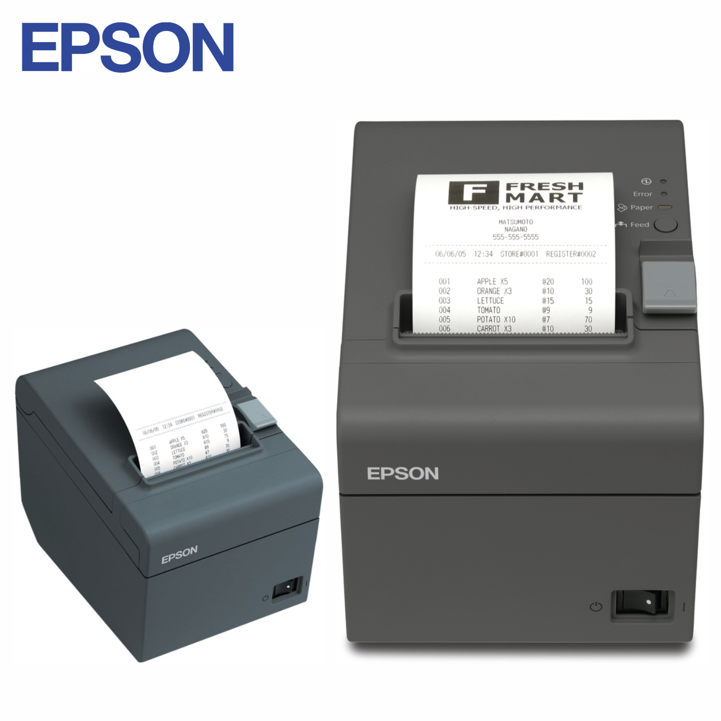 Impresora termica Epson TM-T20II, velocidad de impresion 200 mm/seg