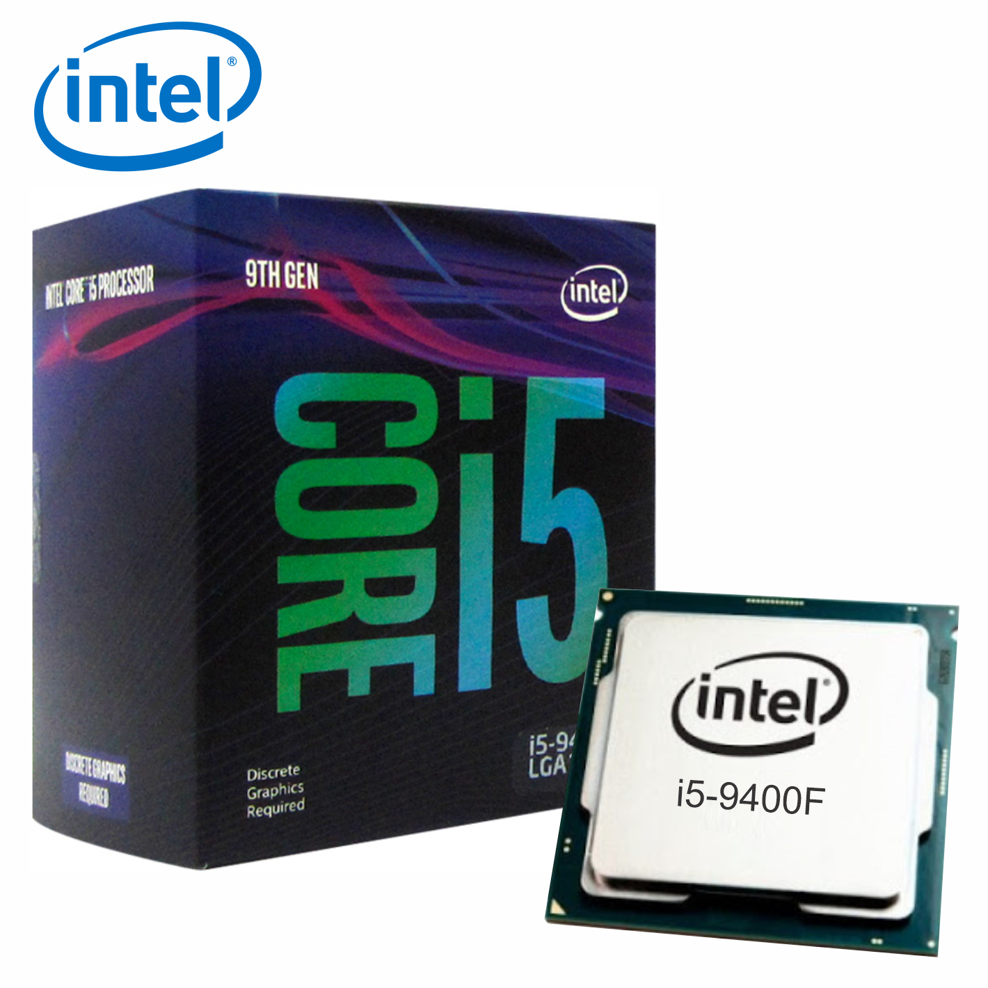 Procesador Intel Core i5-9400F, 2.90 GHz, 9 MB Caché L3, LGA1151