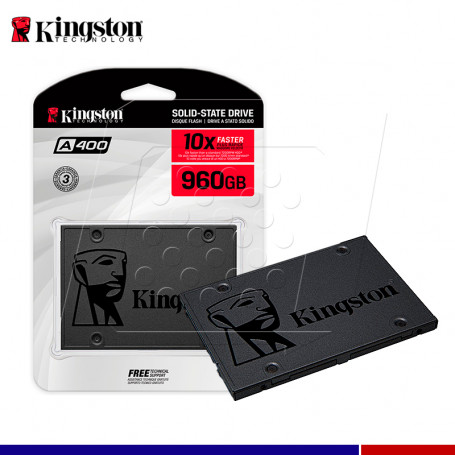 Unidad de Estado Sólido Kingston A400 de 960 GB, 2.5